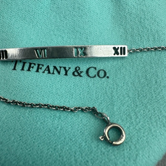 Tiffany & Co Sterling 925 Silver Atlas Bracelet - Picture 4 of 7